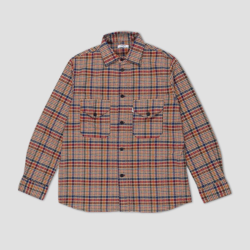 Dancer Double Pocket Shirt Multi Check Small