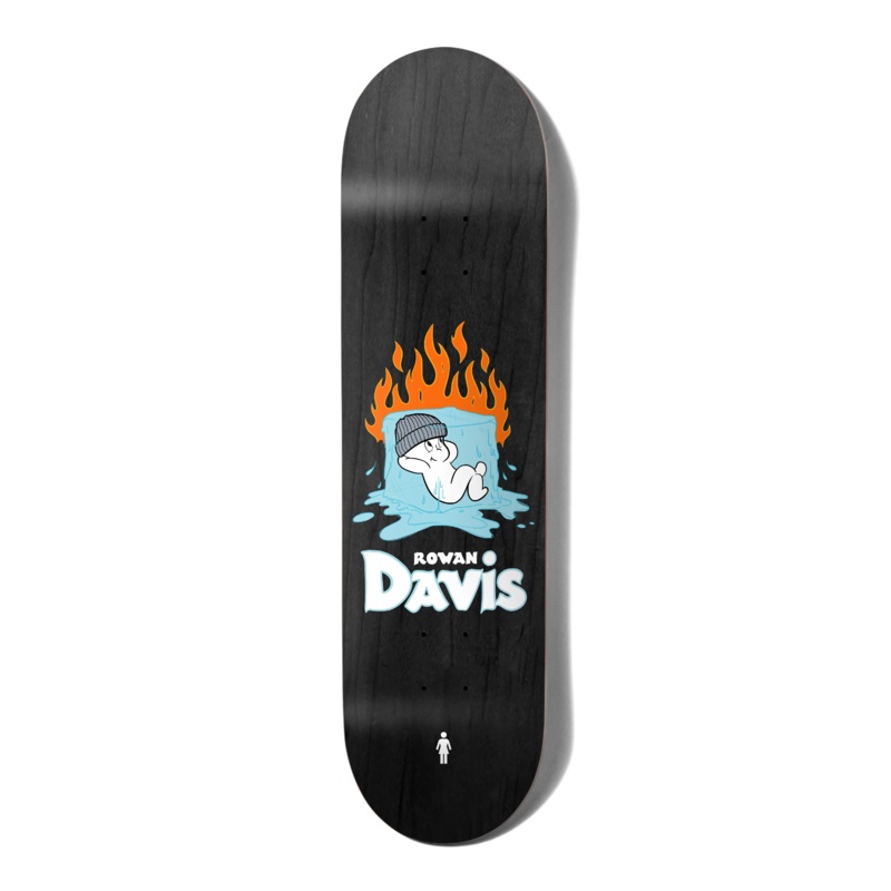Girl Rowan Davis Ice Cold One Off Skateboard Deck – 8.25″