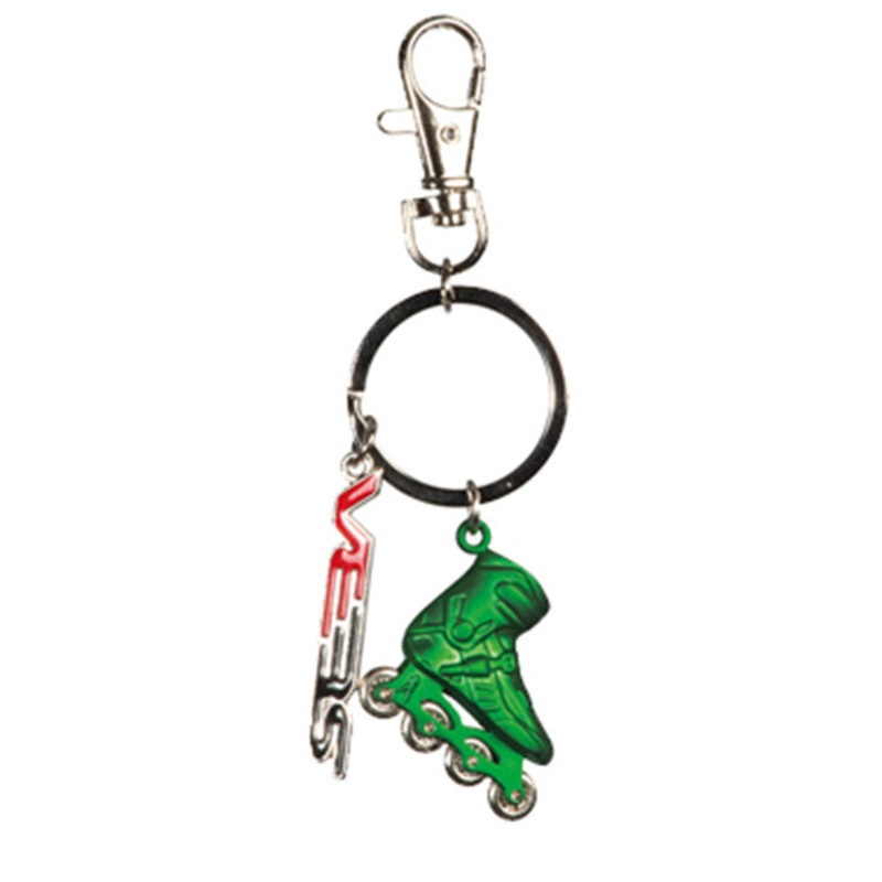 Steel key holder green