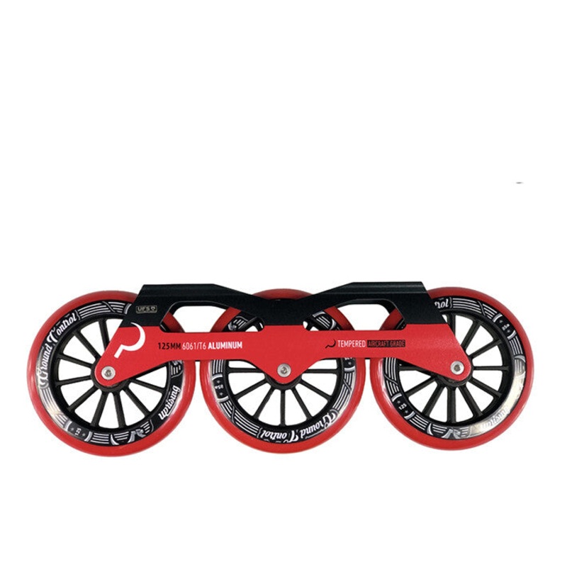 UFS Tri-Skate Frame v3 3x125mm set black/red