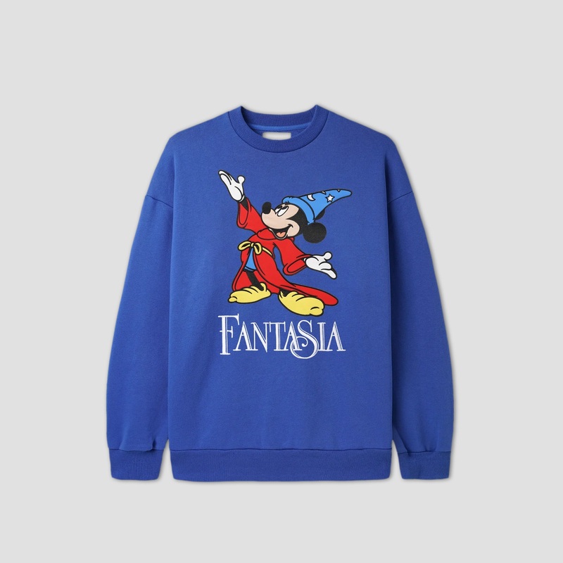 Butter Goods x Disney Fantasia Crew Royal Blue Small
