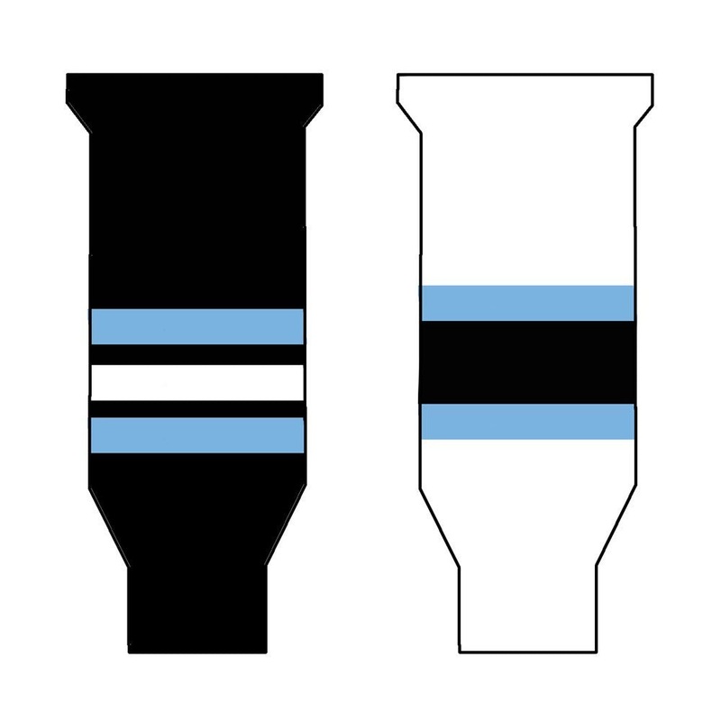 Knitted Ice Hockey Socks – Utah Hockey Club Youth Black