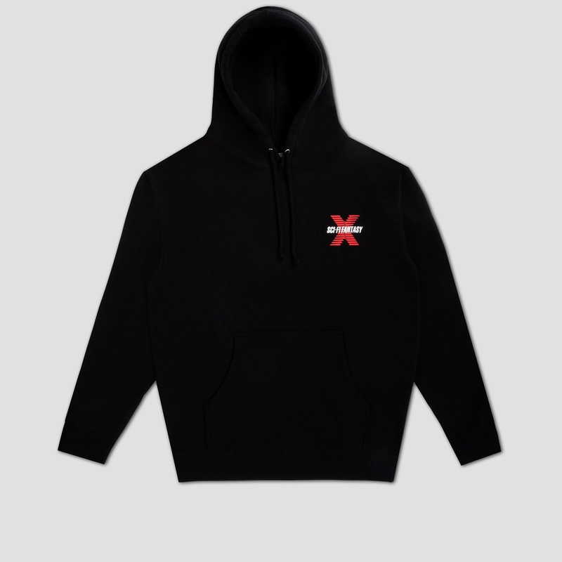Sci-Fi Fantasy New X Hood Black Small