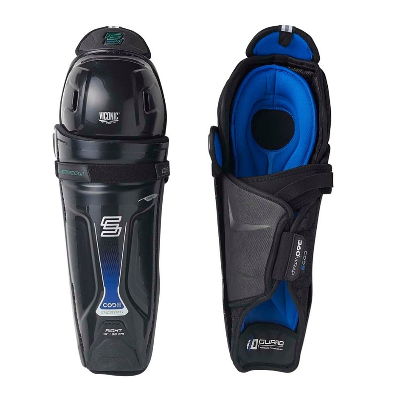 Sher-Wood Code Encrypt 2 Shin Guards Junior 11″