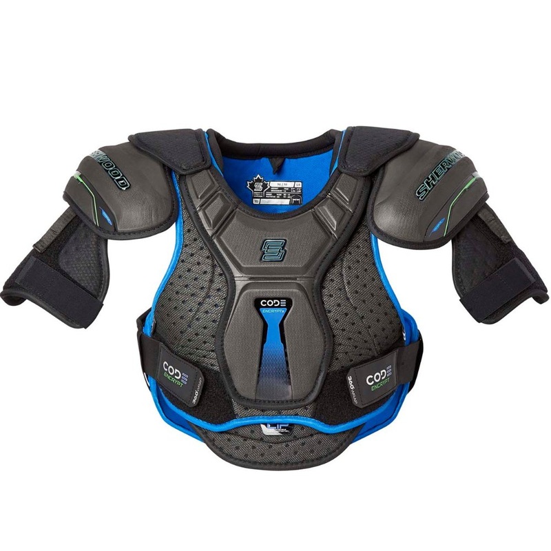 Sher-Wood Code Encrypt 2 Shoulder Pads Junior S