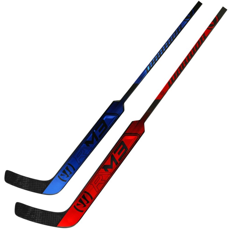 Warrior Ritual M3 Pro Goalie Stick – Limited Edition Intermediate – 23″ Left-Regular – Twist (W33) Black/Red