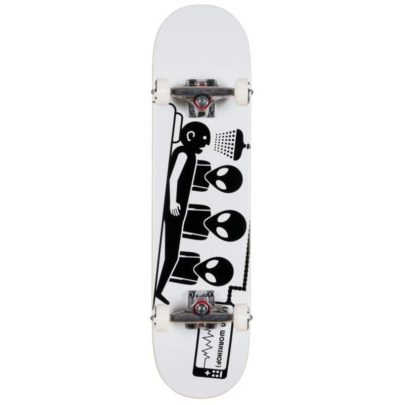 Alien Workshop Abduction White Skateboard – 7.75″
