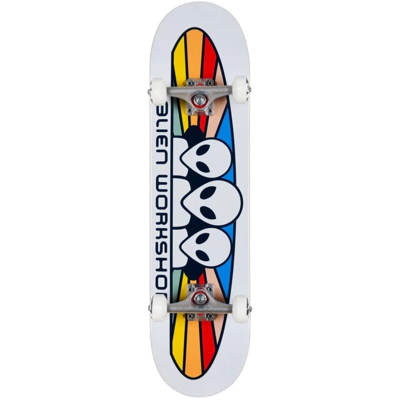 Alien Workshop Spectrum White Skateboard – 8.0″