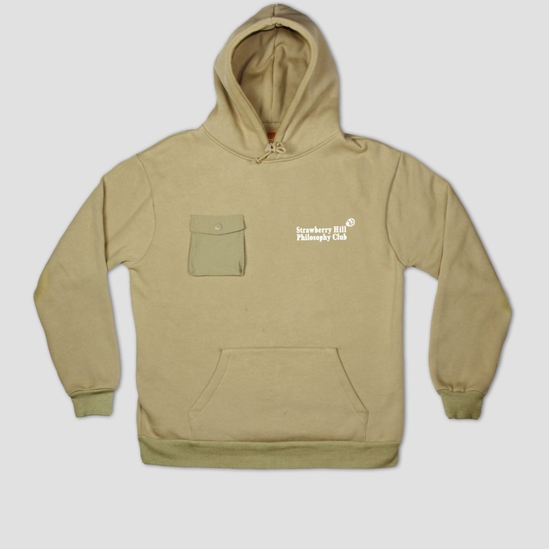 Strawberry Hill Philosophy Club Cargo Pocket Hood Wheat Small
