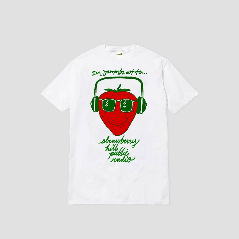 Strawberry Hill Philosophy Club Jammin Out T-Shirt White Small