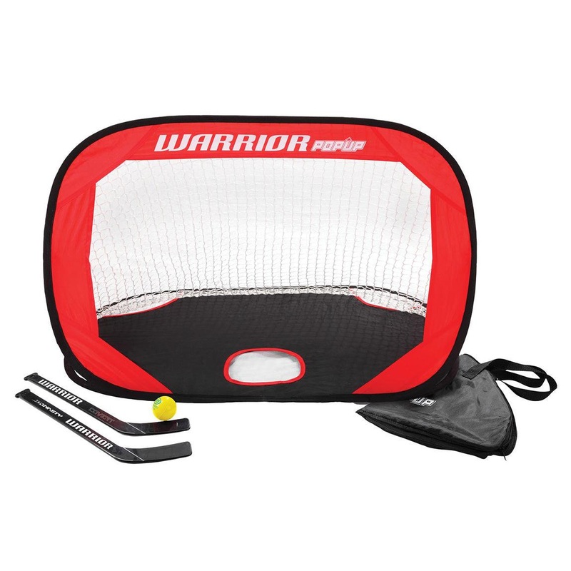 Warrior Mini Pop Up Net Kit – Junior Black/Orange