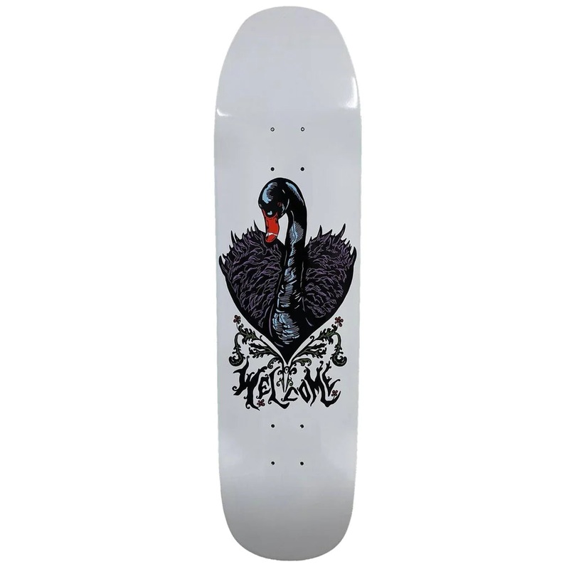 Welcome Black Swan on Son of Moontrimmer Skateboard Deck – 8.25″