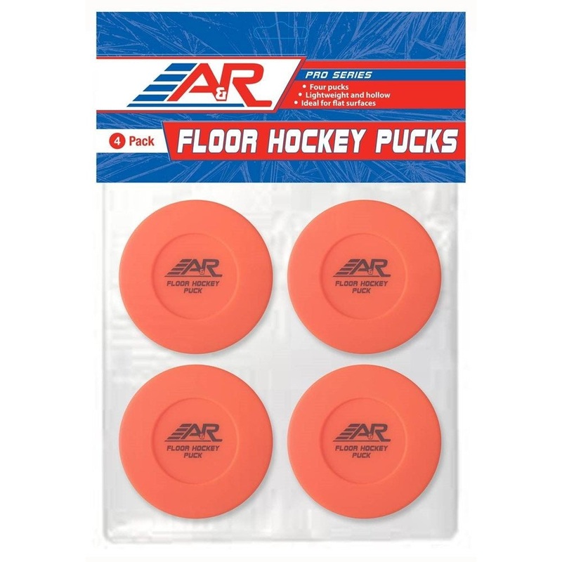 A&R Floor Hockey Puck – 4 Pack