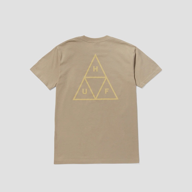 Huf Set Triple Triangle T-Shirt Clay Small