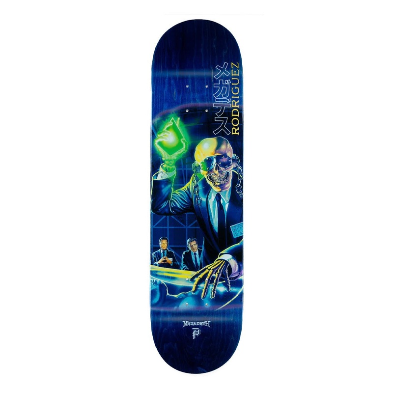 Primitive Rodriguez Rust In Peace Skateboard Deck – 8.0″
