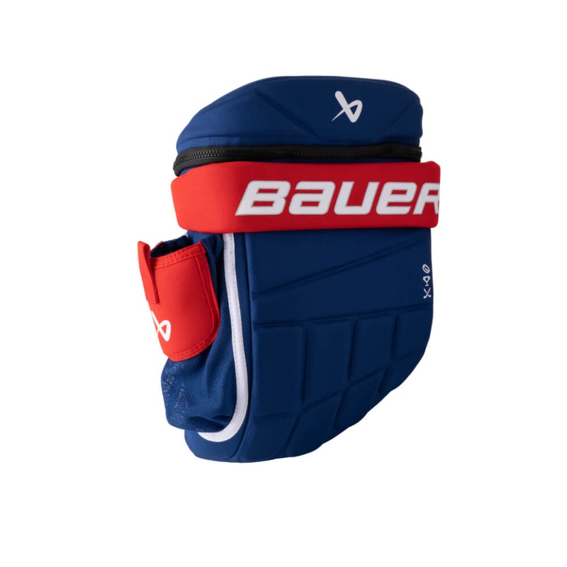Bauer S24 Glove Backpack Blue/Red