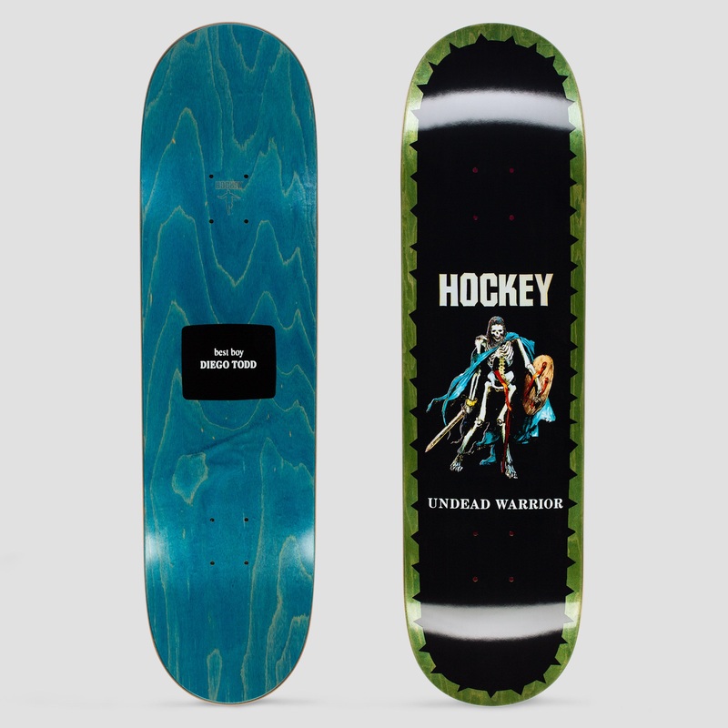 Hockey 8.38 Diego Todd Undead Warrior Skateboard Deck