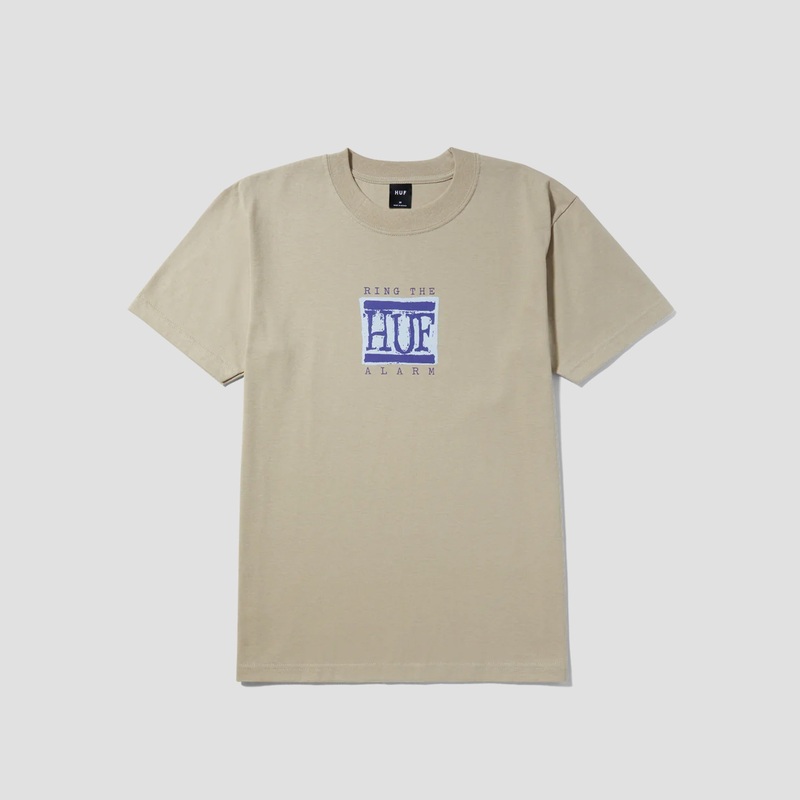HUF Alarm T-Shirt Clay Small