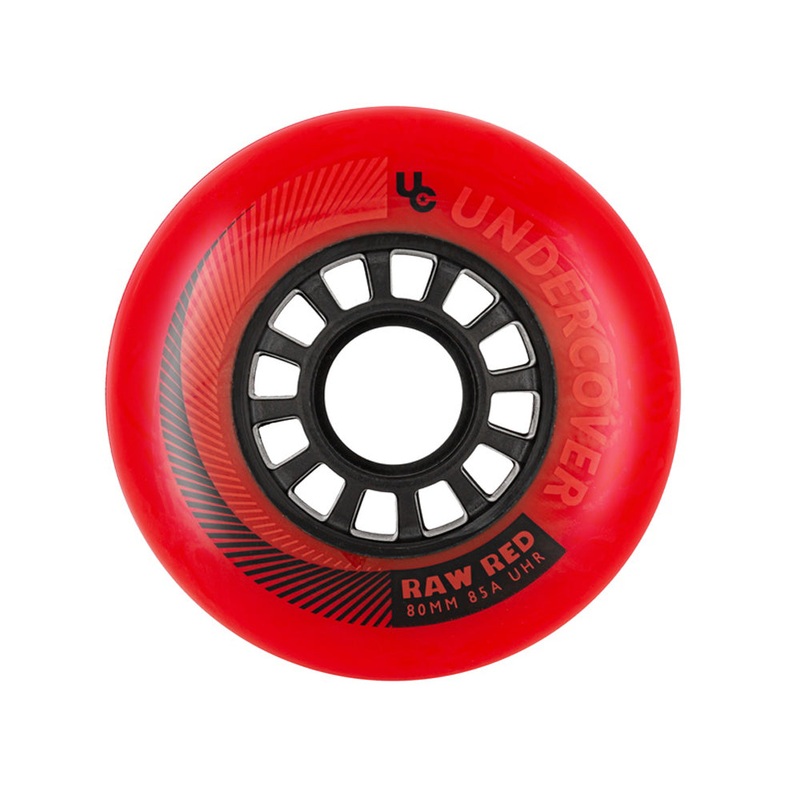 Raw red 80mm/85a 4-pack