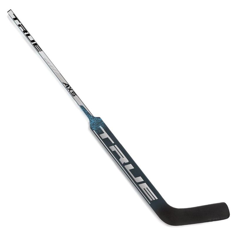 True AX5 Goalie Stick – Junior Left MC White