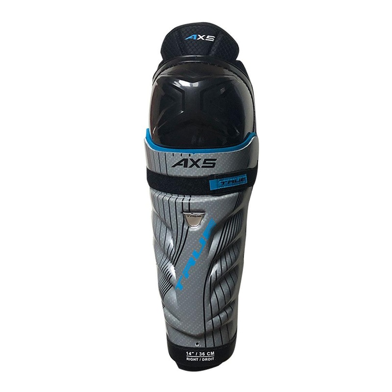 AX5 Shin Guards – Senior 14 Black/Black/White