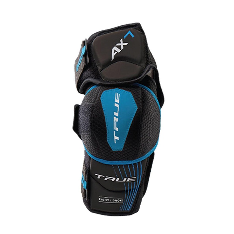 AX7 Elbow Pads – Senior S Black/Black/White