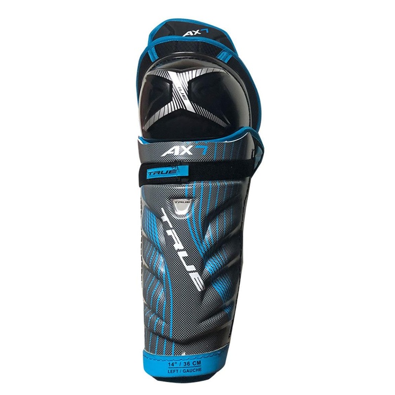 AX7 Shin Guards – Junior 11 Black/Black/White