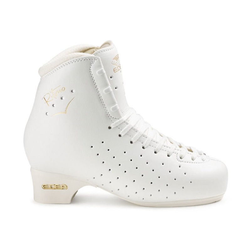 Edea Ritmo Artistic Quad Boots Only – White Junior 225 C