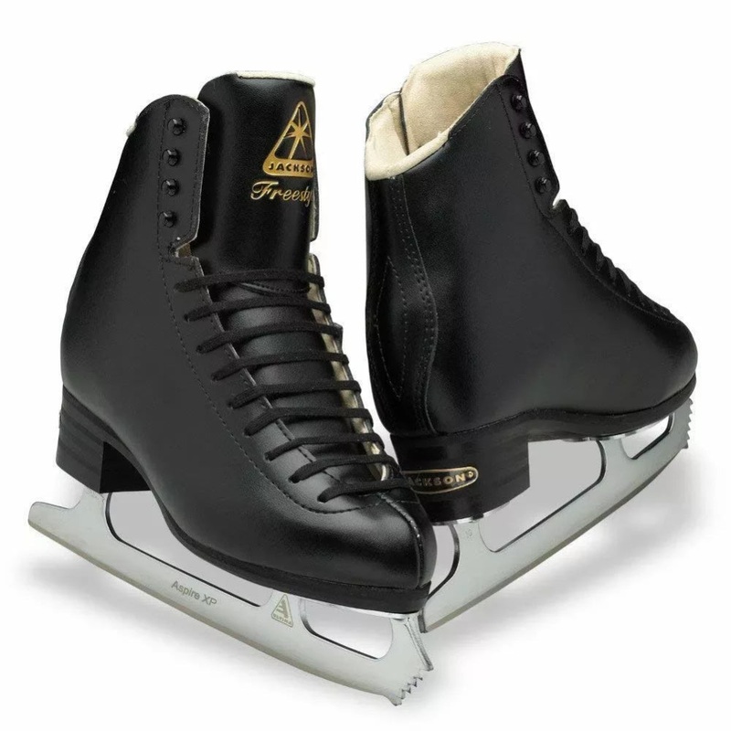 Jackson Freestyle Retro Figure Skates – Black Senior UK 7 / EU 41 / Box 7.5 W