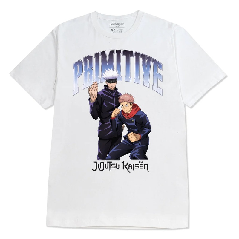 Primitive X Jujutsu Kaisen Duo T Shirt – White S