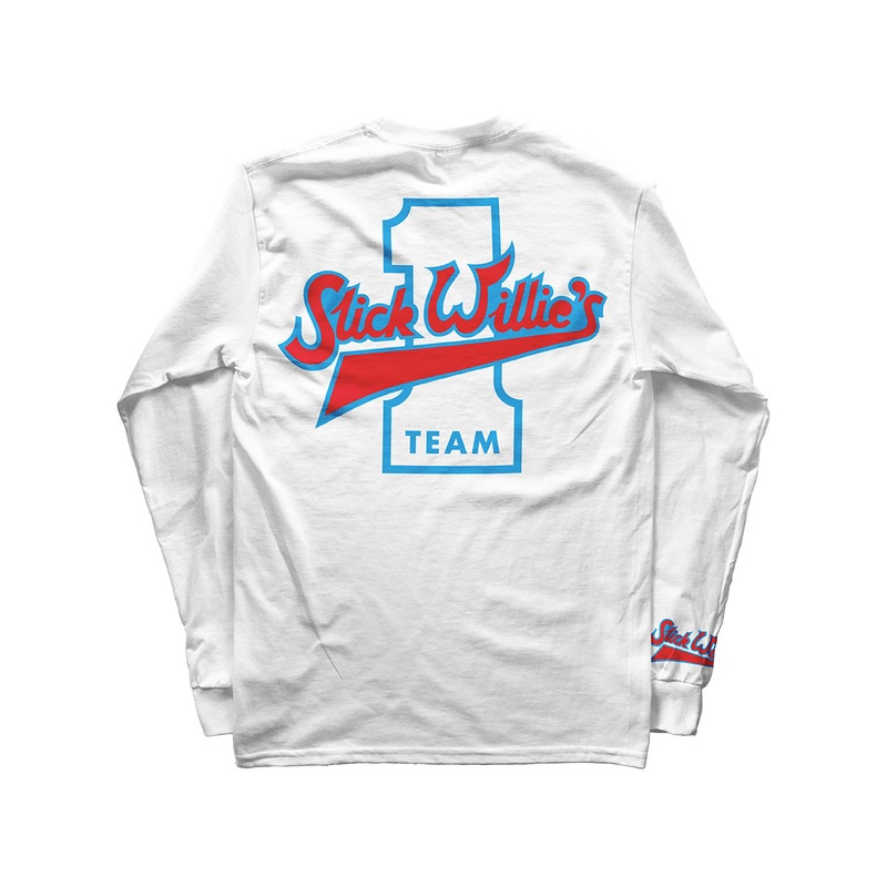 Slick Willie’s Limited Edition 1970’s Team Long sleeve – White Small