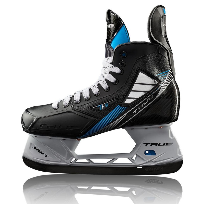 TF9 Hockey Skate – Junior 2.5 D Black/Black/White