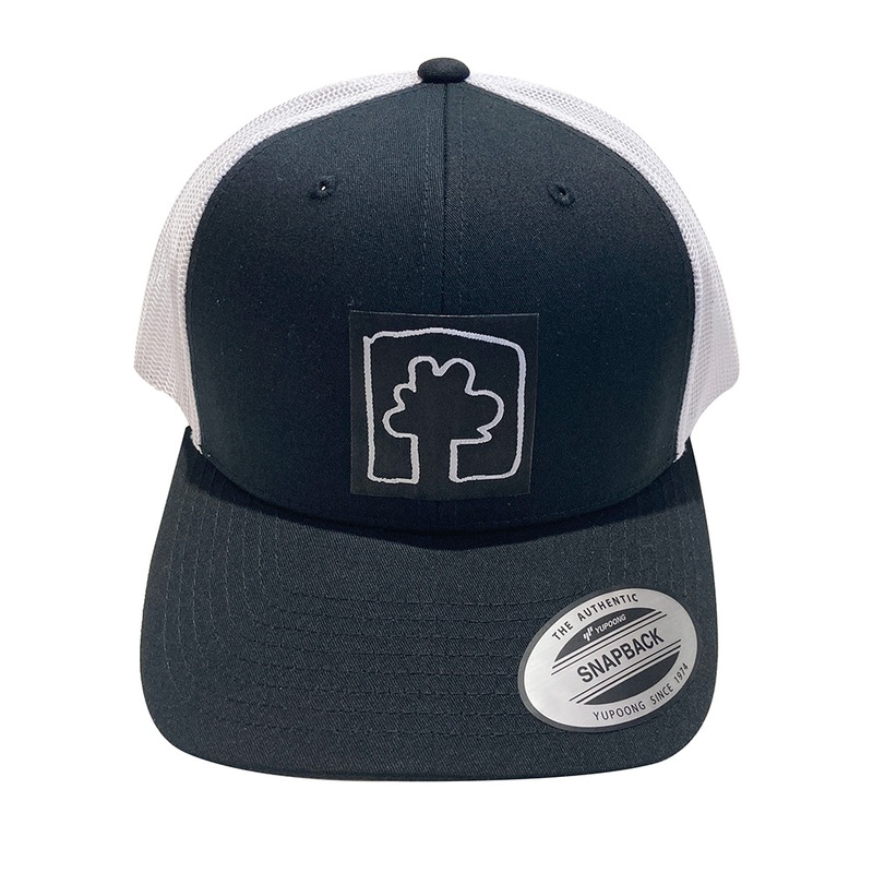trucker cap black/white