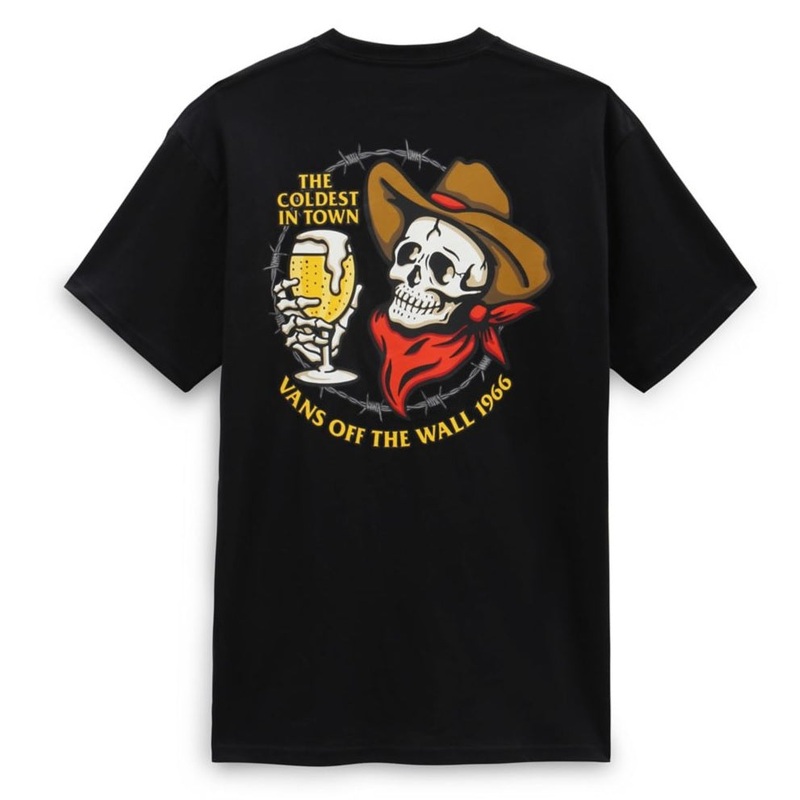 Vans Coldest In Town T-Shirt – Black XS
