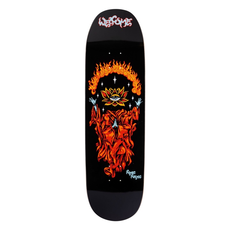Welcome Rebirth Ryan Reyes Pro Model on Baculus 2 Black Skateboard Deck – 9.0″