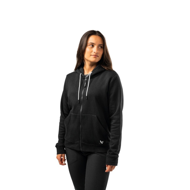Bauer S25 WMNS Team Full Zip Hoodie Senior XXS Black