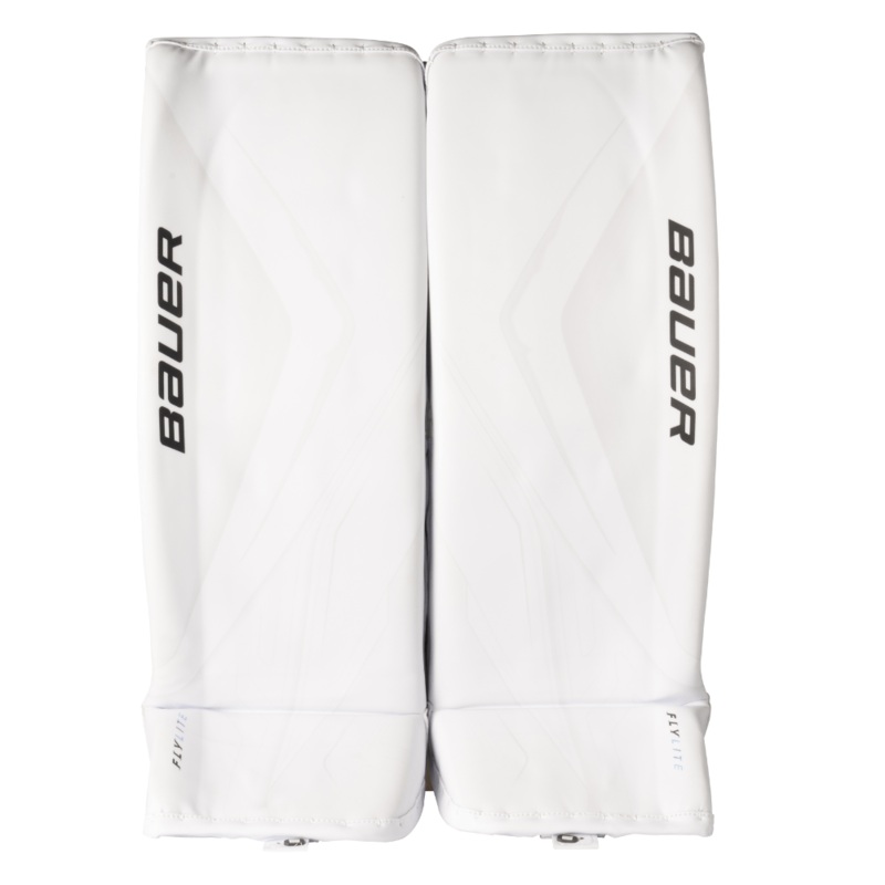 Bauer Vapor Flylite Goalie Leg Pads Senior XS White