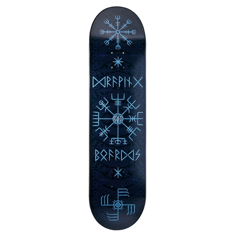 Drawing Boards Norse Skateboard Deck – 8.25″