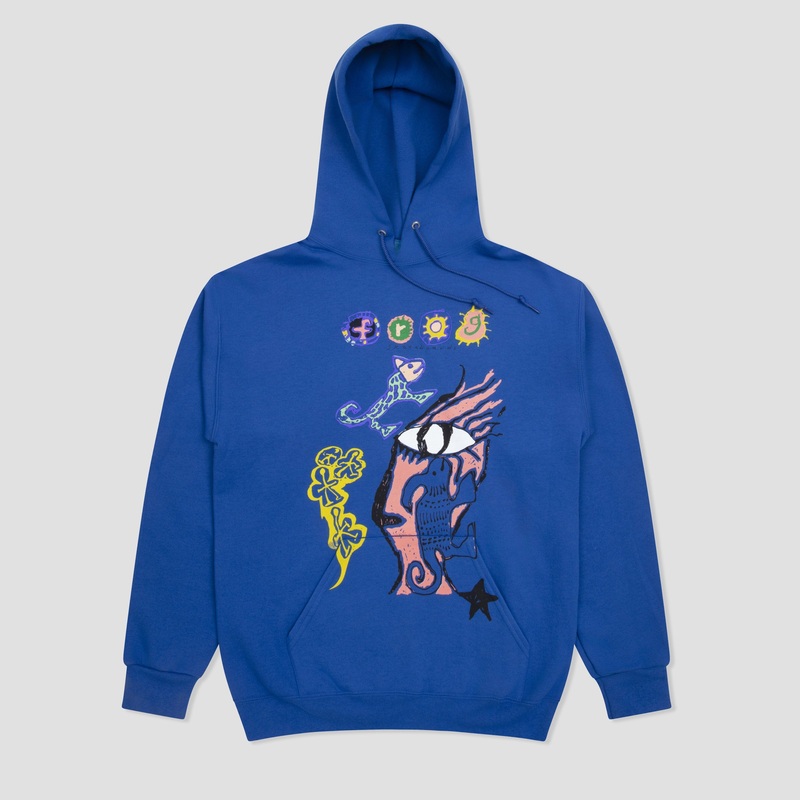 Frog Breath of Stars Hood Royal Small