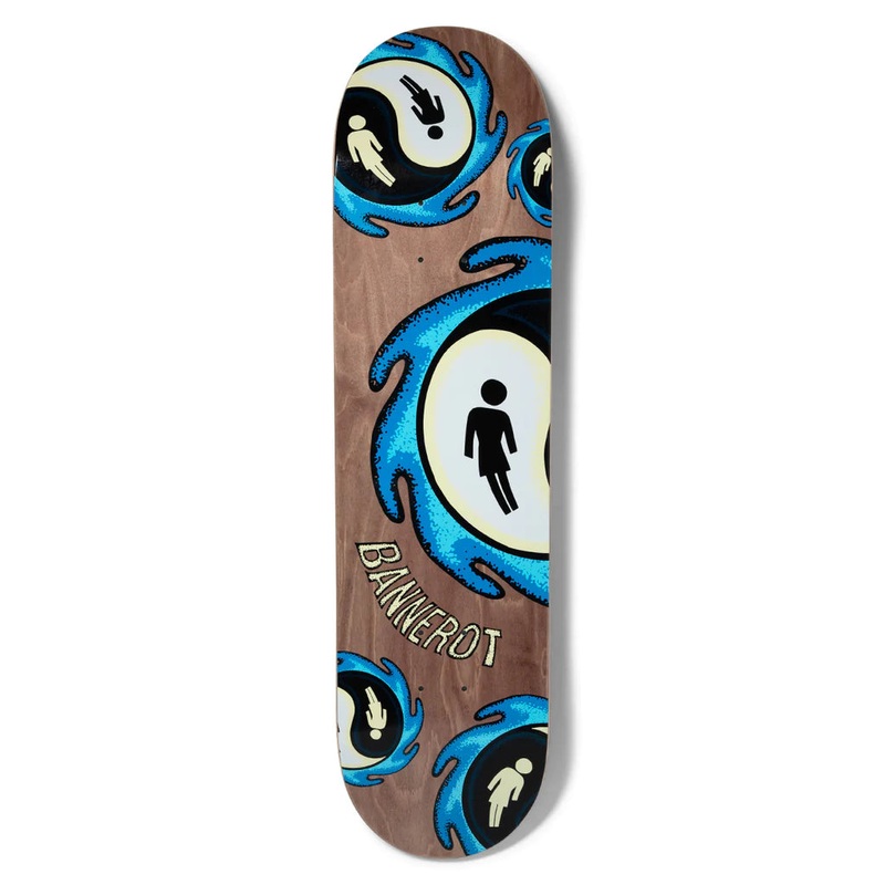Girl Bannerot Yin-Yang Skateboard Deck – 8.25″