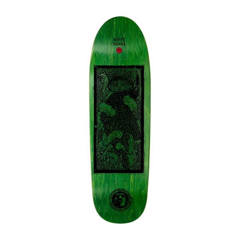 Heathen Daryl Nobbs Crow Killer Igor Skateboard Deck – 9.25″