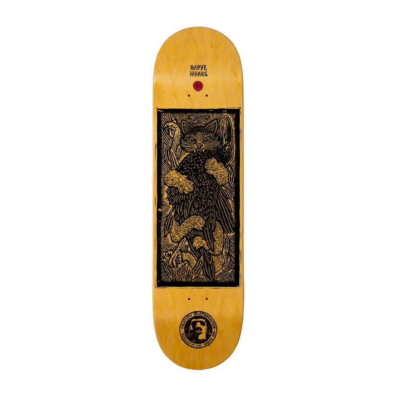 Heathen Daryl Nobbs Crow Killer Twinner Skateboard Deck – 8.375″