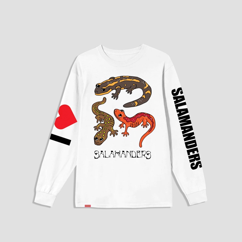 Jacuzzi Salamander Long sleeve T-Shirt White Small