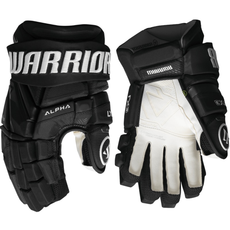 Warrior Alpha LX3 Hockey Gloves Junior 11″ Black