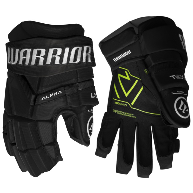 Warrior Alpha LX3 Team Hockey Gloves Junior 10″ Black