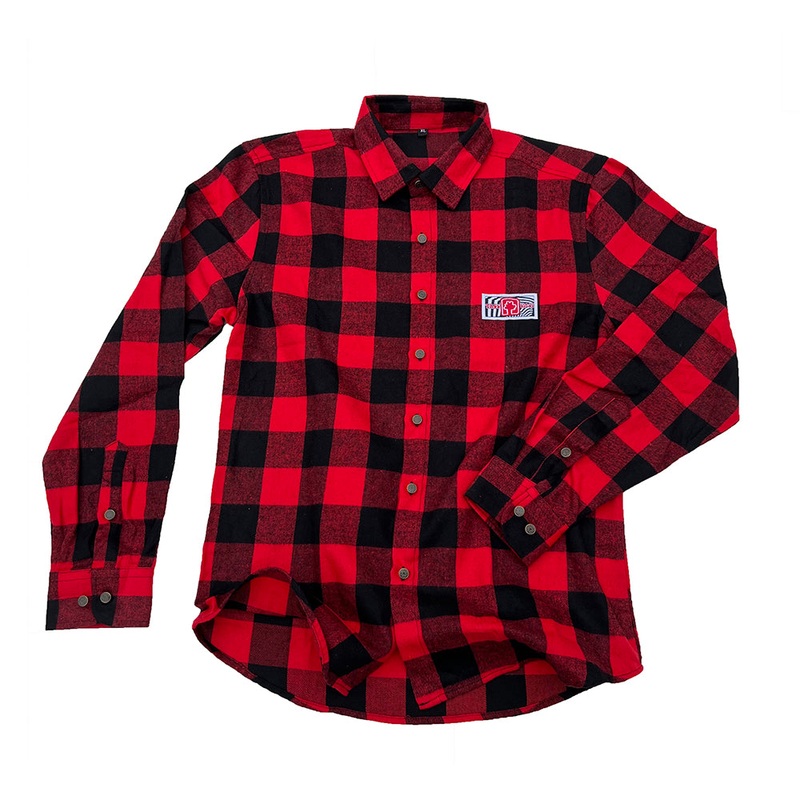 Flannel red S