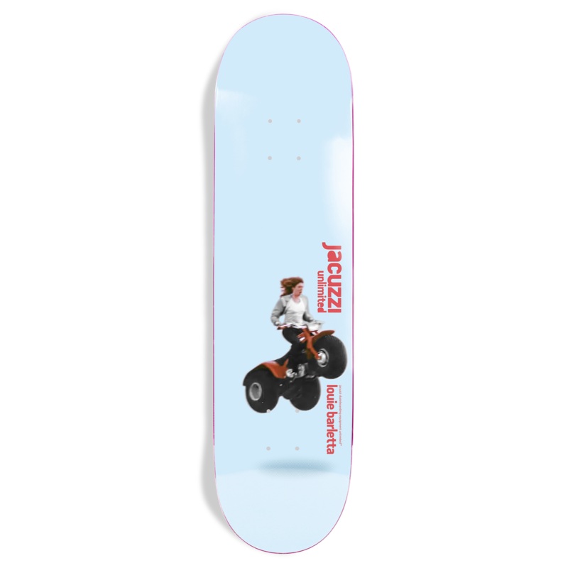 Jacuzzi Unlimited Louie Barletta Great Escape Ex7 Skateboard Deck – 8.5″