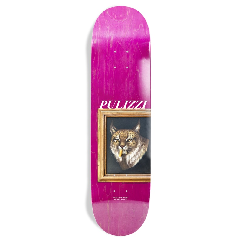 Jacuzzi Unlimited Michael Pulizzi Bobcat Ex7 Skateboard Deck – 8.375″