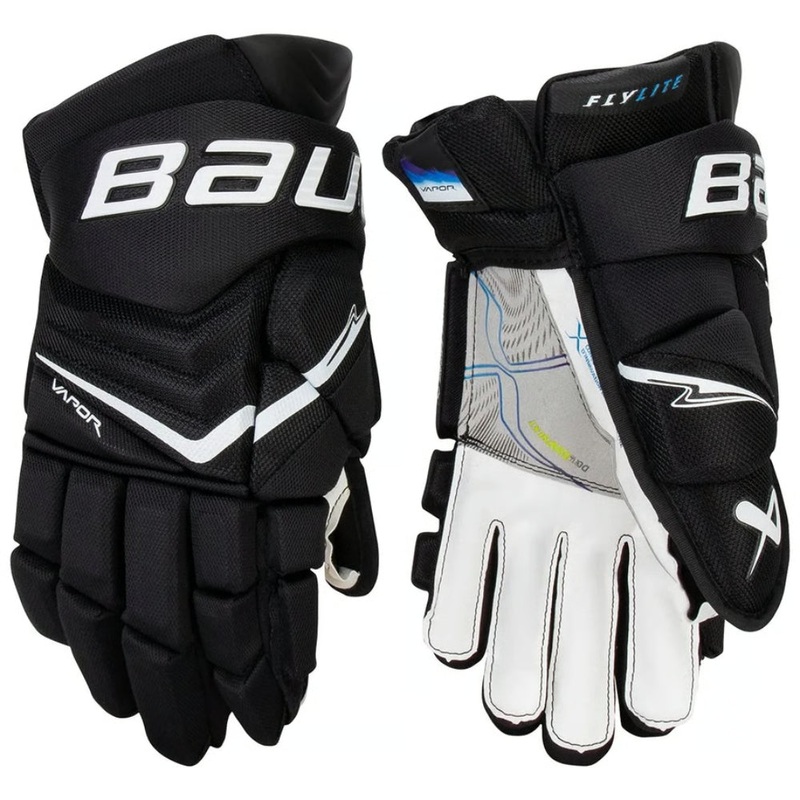Bauer Vapor Flylite Hockey Gloves Junior 10″ Black