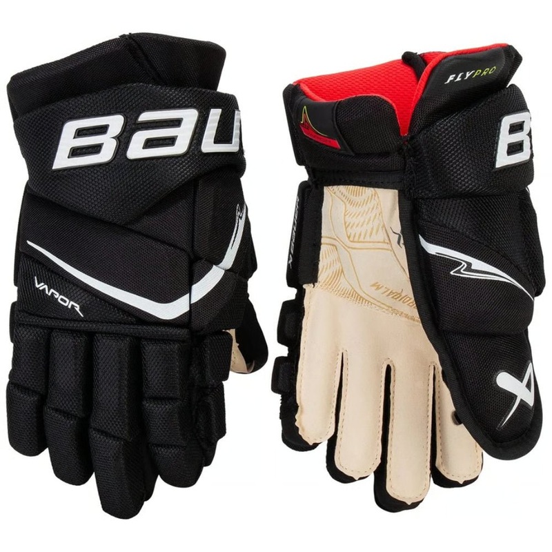 Bauer Vapor FlyPro Hockey Gloves Junior 10″ Black/White